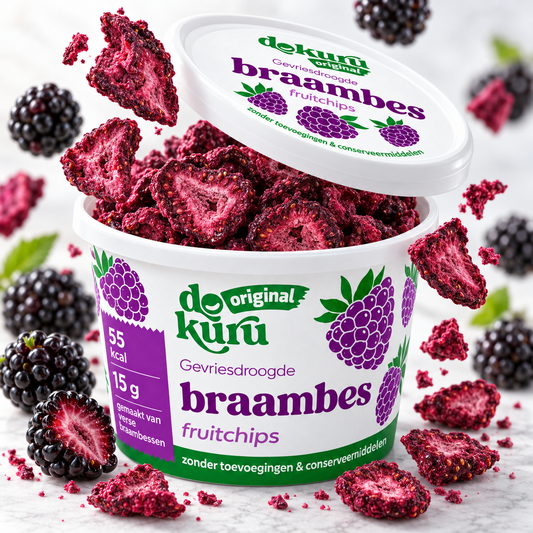 Dokuru Original Braambes – Gevriesdroogde Fruit Chips